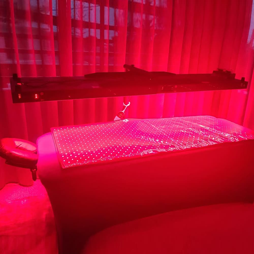 adjustable full body red light therapy pod